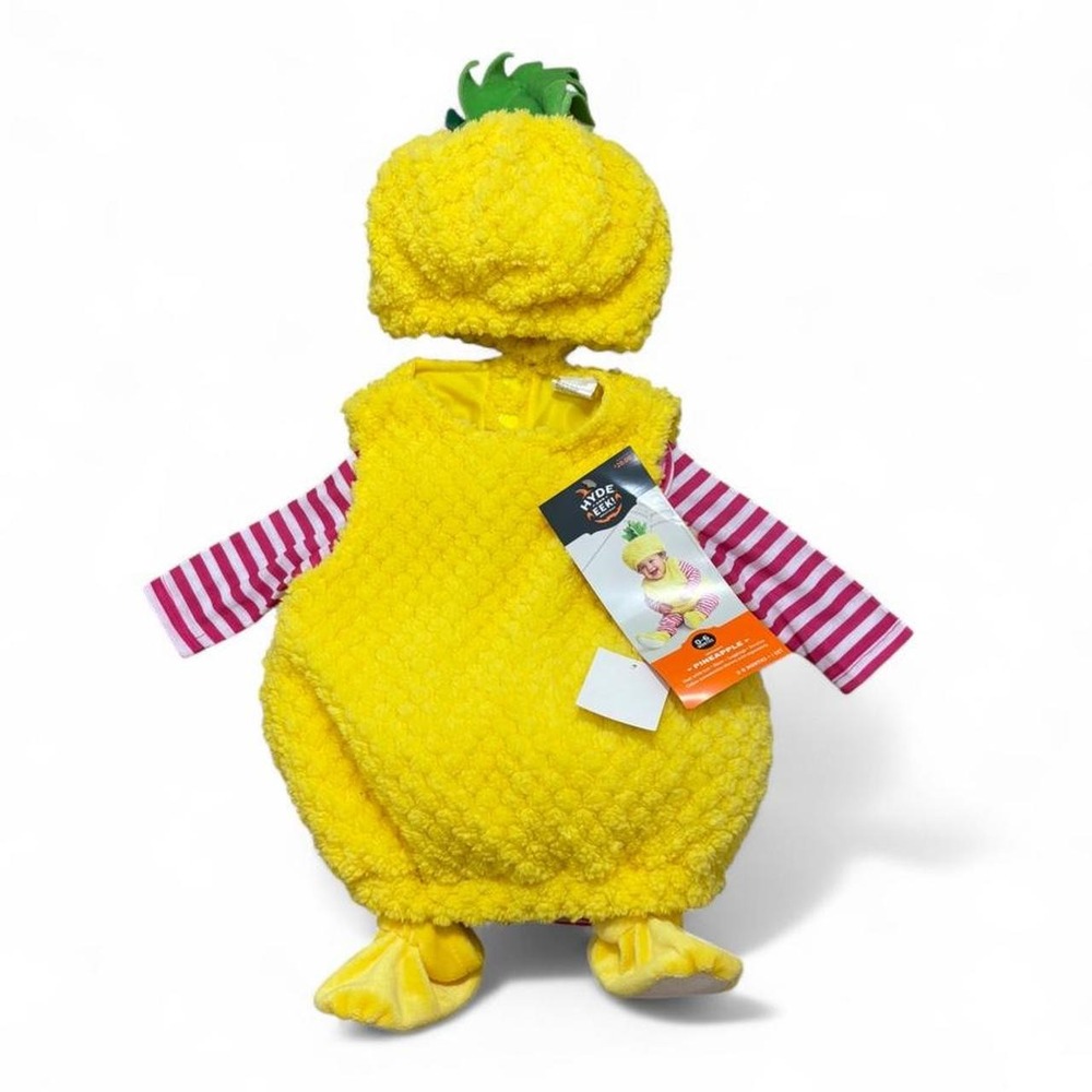 Plush Pineapple Baby Costume Halloween Cosplay Kawaii kidcore Hyde & EEK 0-6M